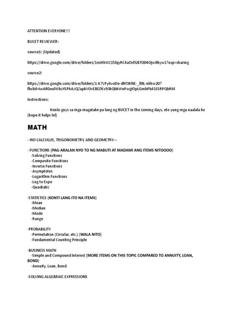 bucet entrance exam reviewer|BUCET 2024.